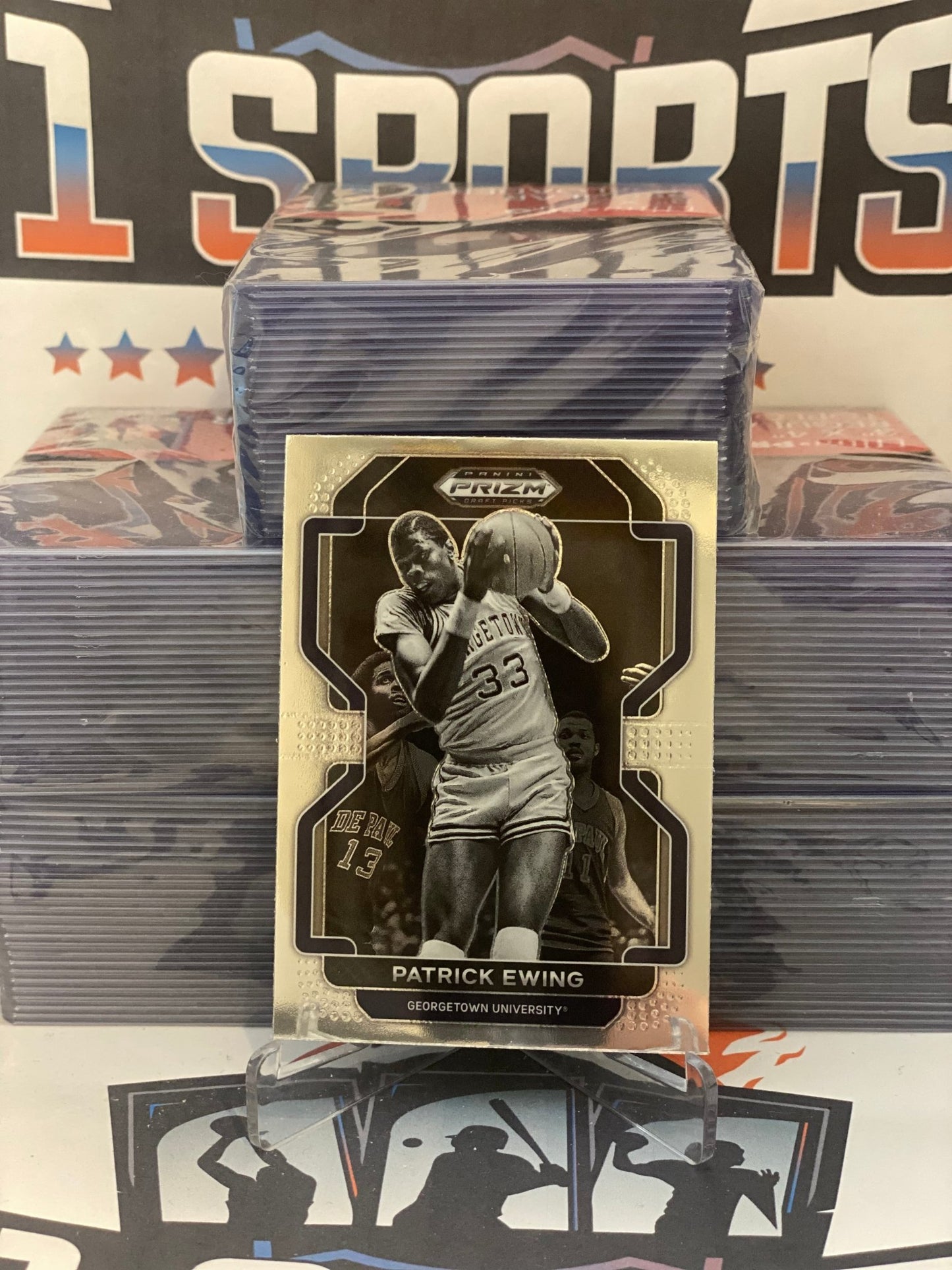 2022 Panini Prizm Draft Picks Patrick Ewing #38