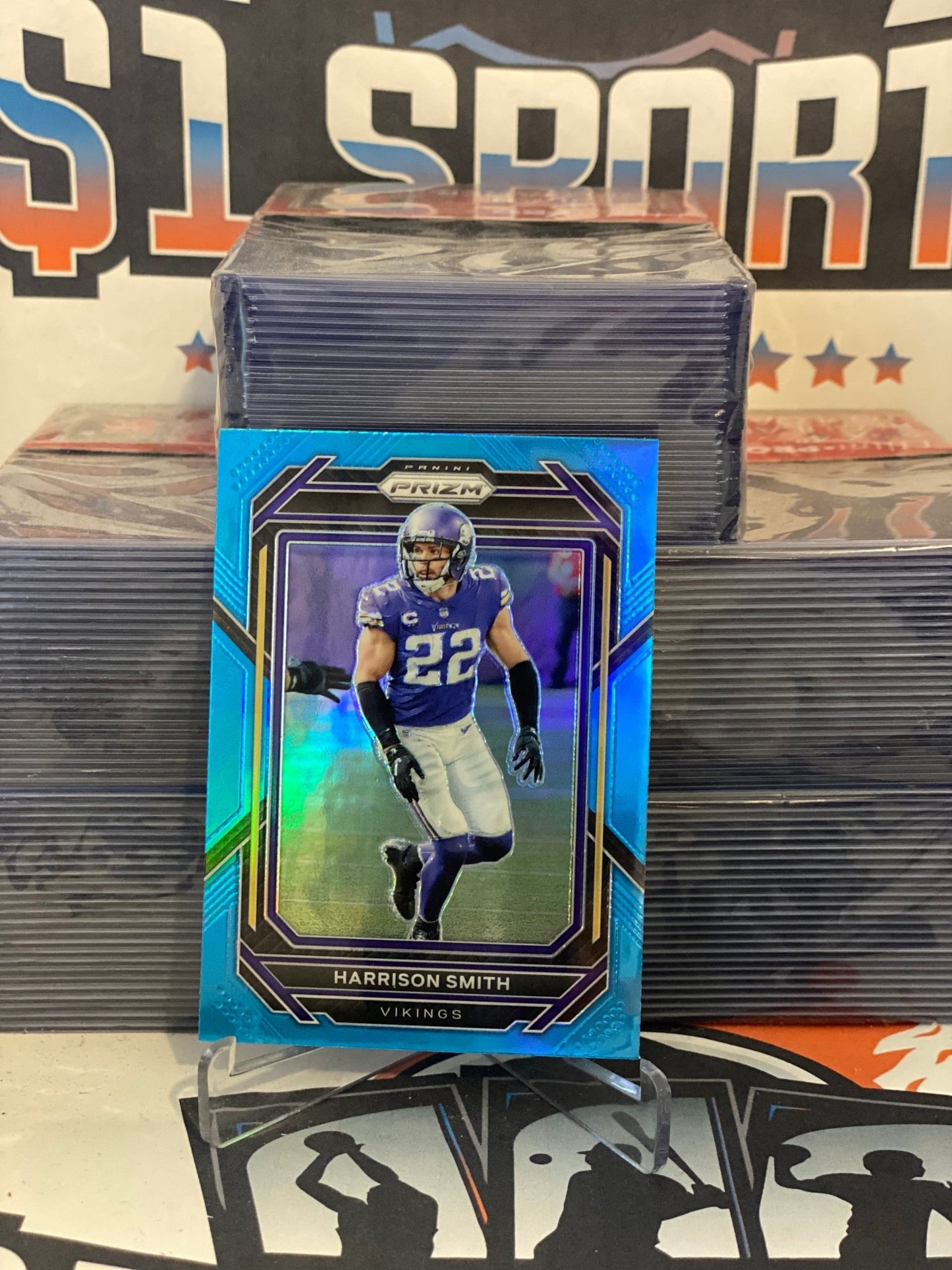 2022 Panini Prizm (Light Blue Prizm) Harrison Smith #192