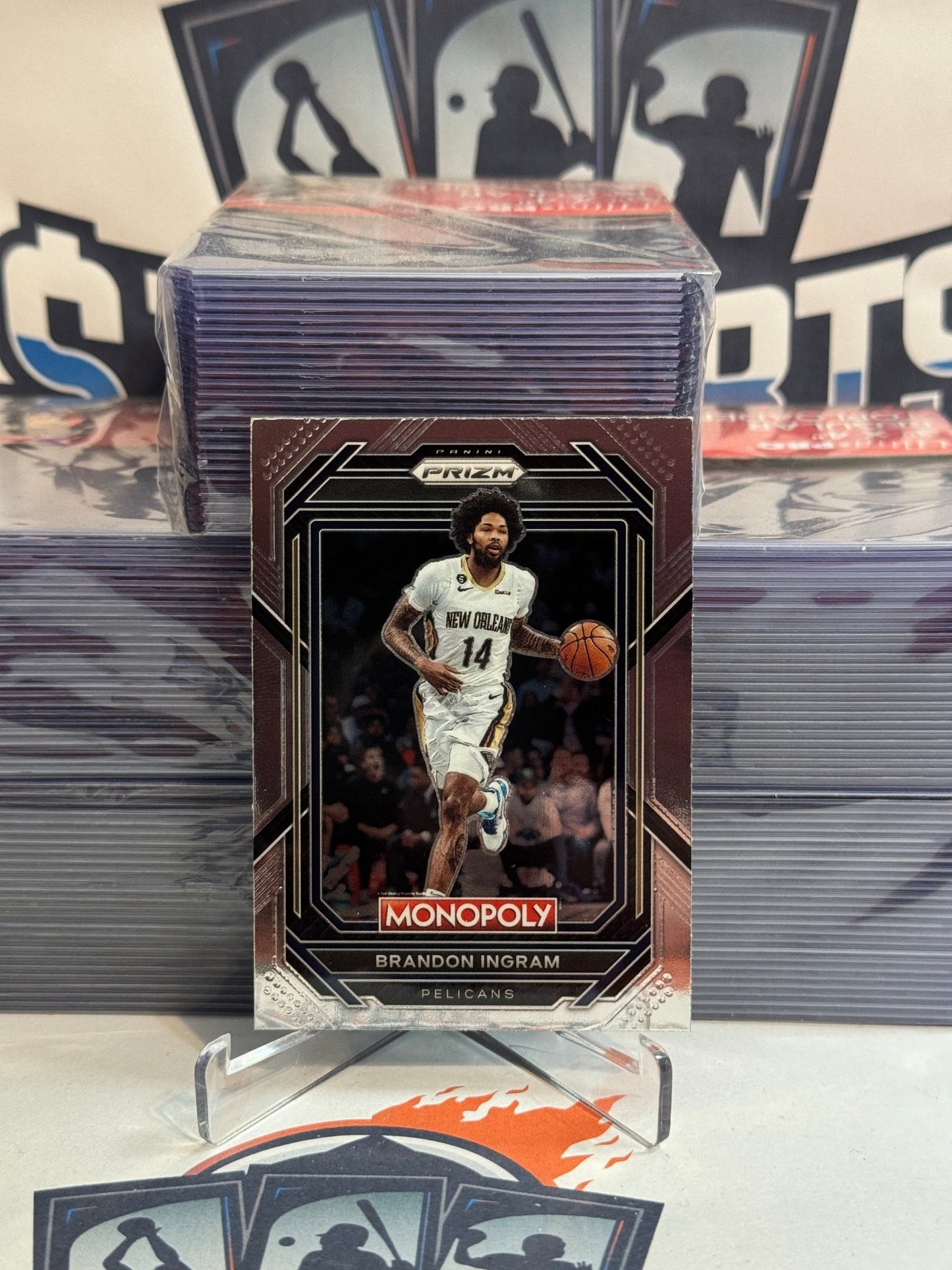 2022 Panini Prizm (Monopoly) Brandon Ingram #56