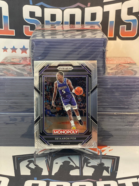 2022 Panini Prizm (Monopoly) De'Aaron Fox #76