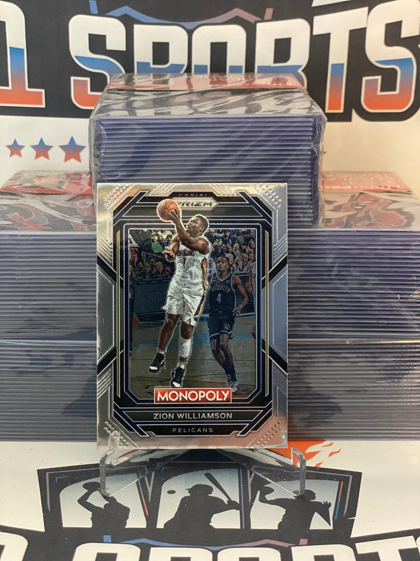 2022 Panini Prizm (Monopoly) Zion Williamson #55