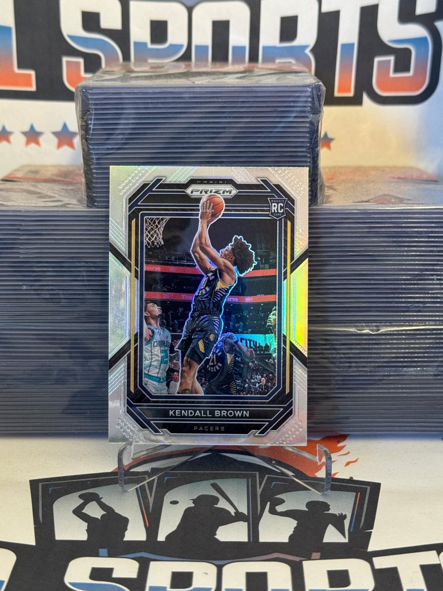 2022 Panini Prizm (Silver Prizm) Kendall Brown Rookie #225