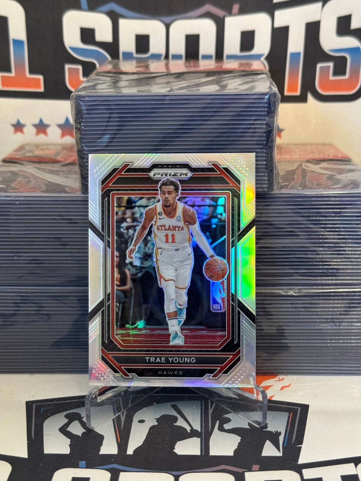 2022 Panini Prizm (Silver Prizm) Trae Young #164