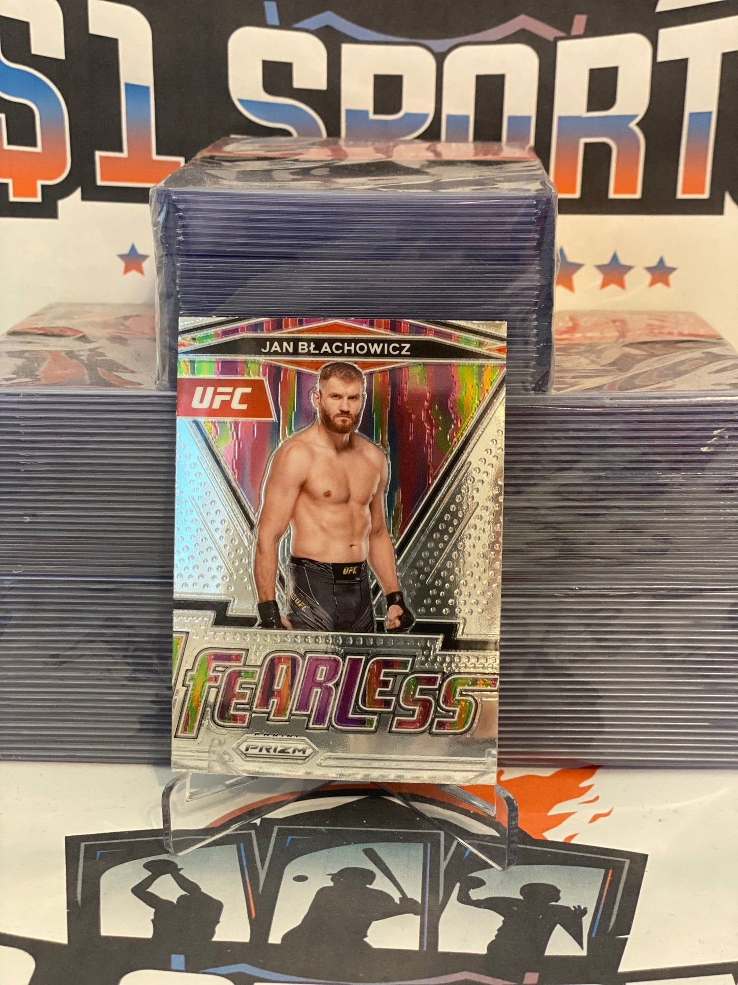 2022 Panini Prizm UFC (Fearless) Jan Blachowicz #4