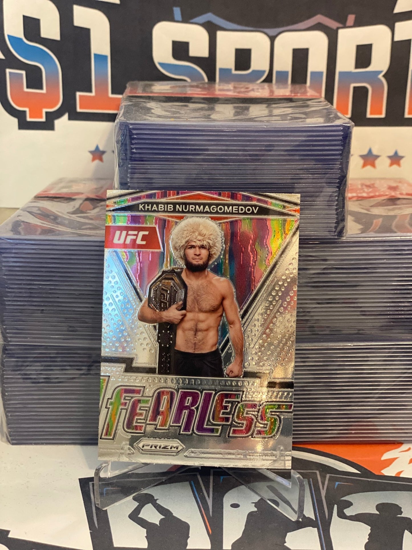 2022 Panini Prizm UFC (Fearless) Khabib Nurmagomedov #11