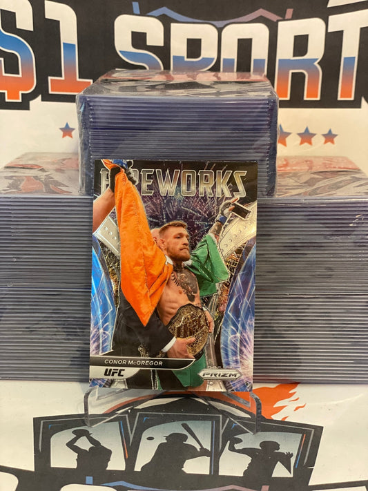 2022 Panini Prizm UFC (Fireworks) Conor McGregor #21
