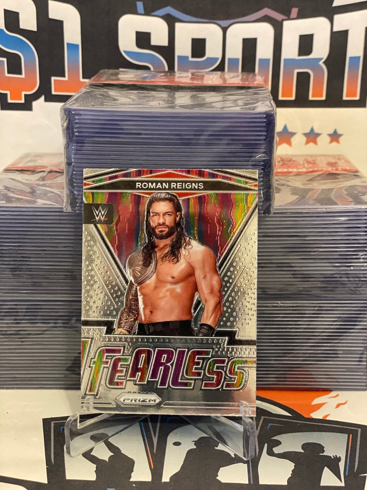 2022 Panini Prizm WWE (Fearless) Roman Reigns #11