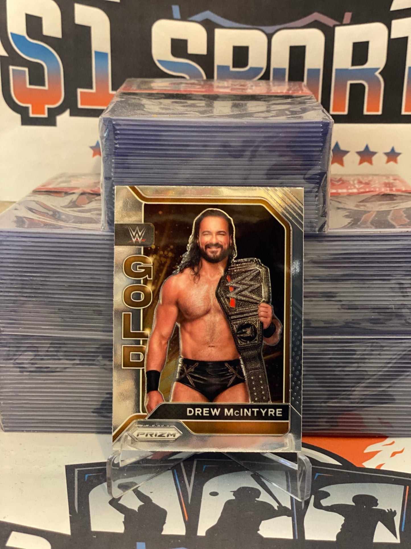 2022 Panini Prizm WWE (Gold) Drew McIntyre #2