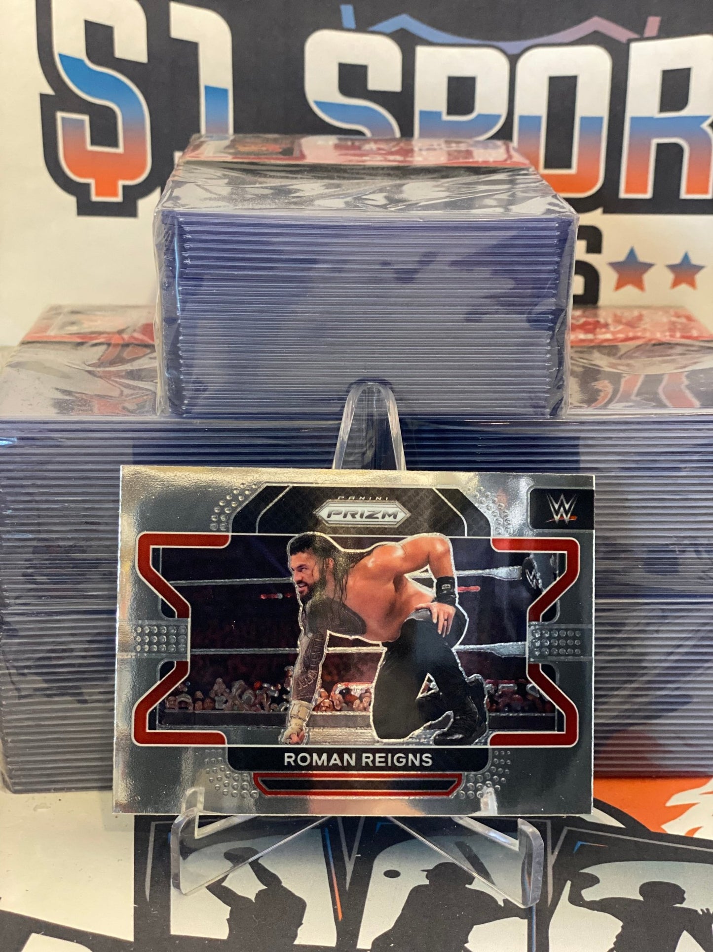 2022 Panini Prizm WWE Roman Reigns #40