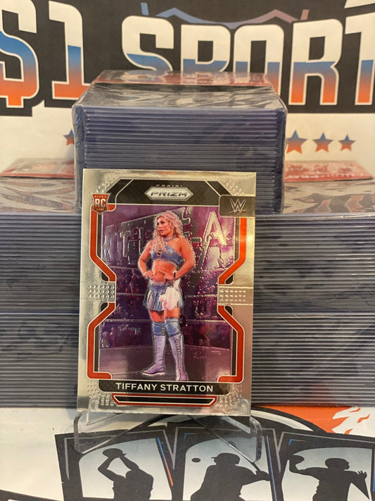 2022 Panini Prizm WWE Tiffany Stratton Rookie #104