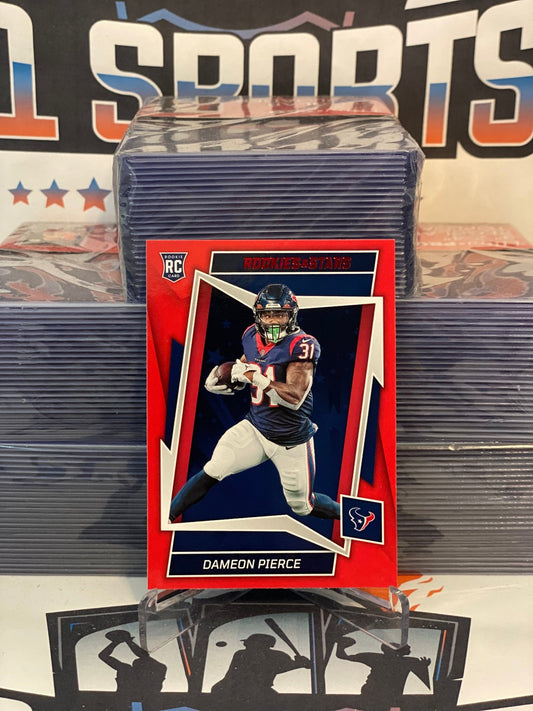 2022 Panini Rookies & Stars (Red) Dameon Pierce Rookie #124