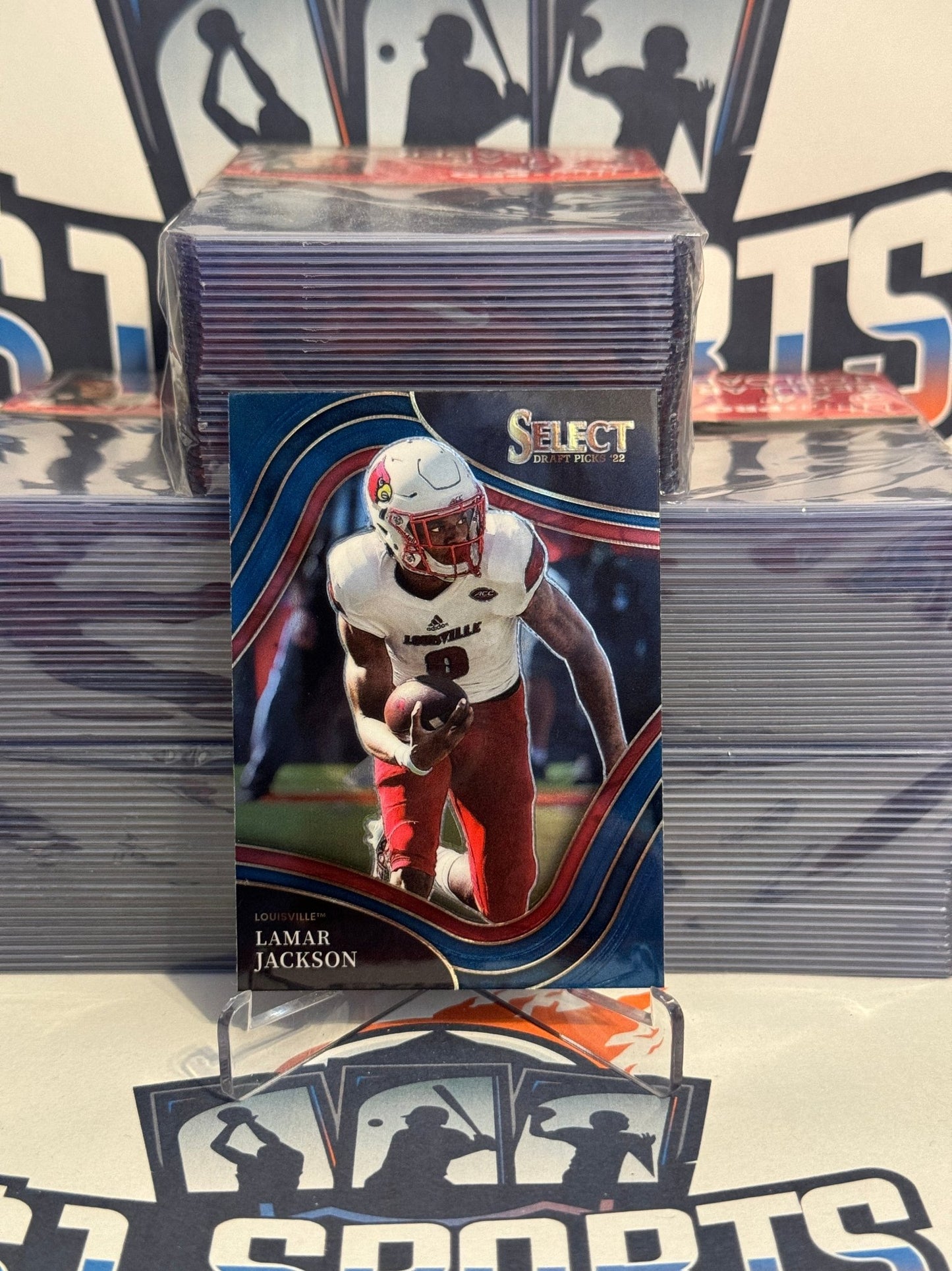 2022 Panini Select Draft Picks Lamar Jackson #140