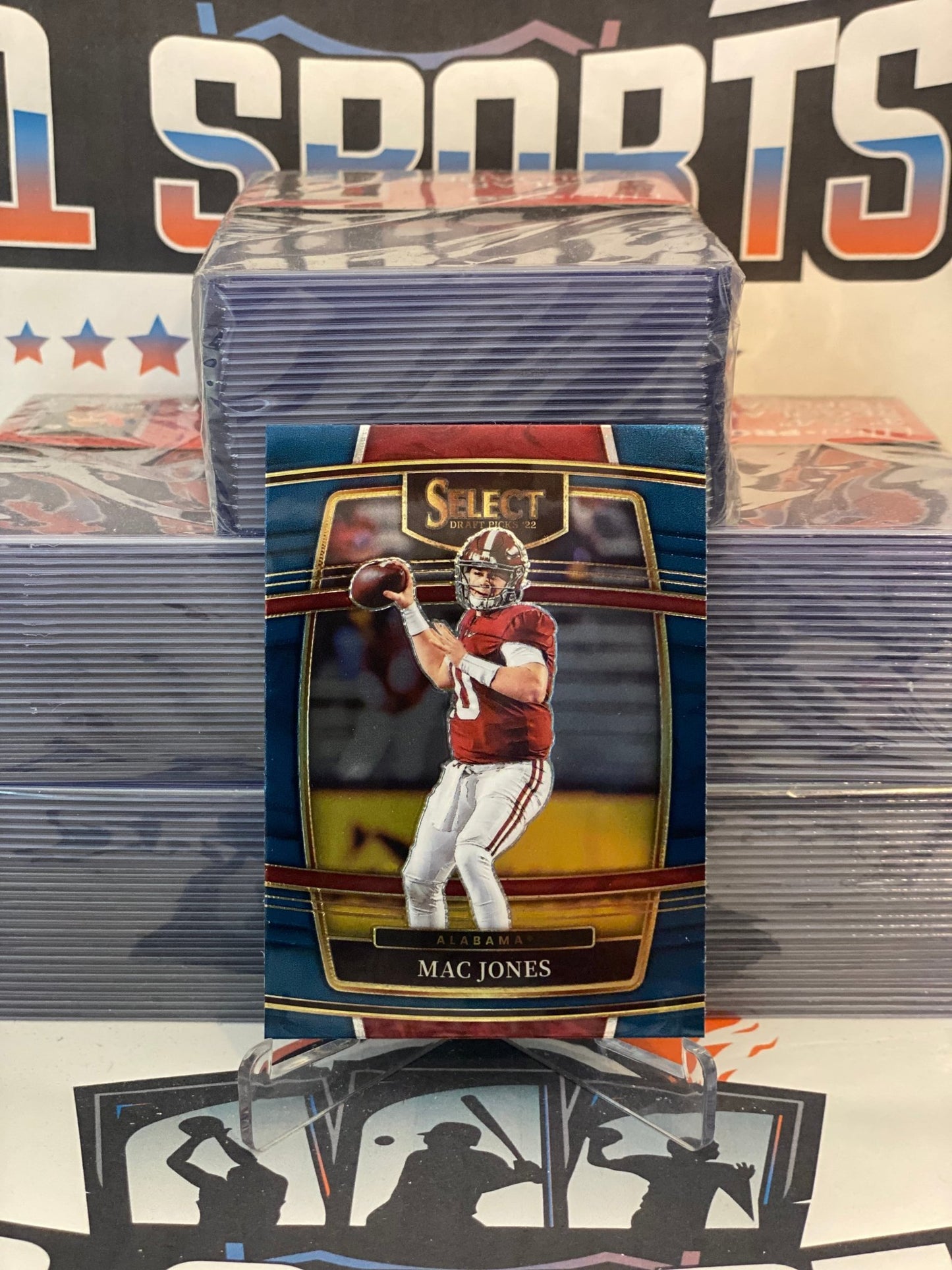 2022 Panini Select Draft Picks Mac Jones #42
