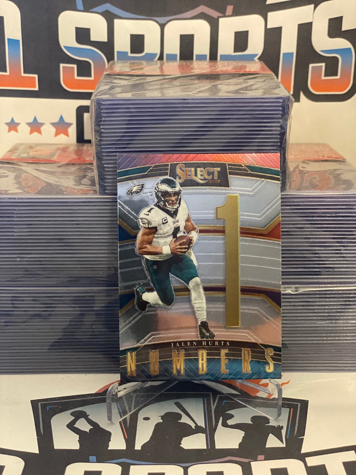 2022 Panini Select (Numbers) Jalen Hurts #SN-6