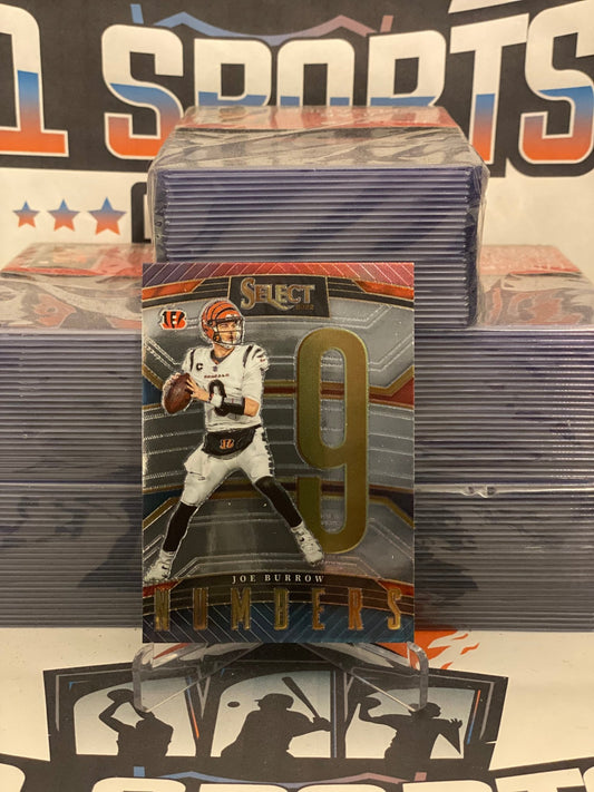 2022 Panini Select (Numbers) Joe Burrow #SN-8