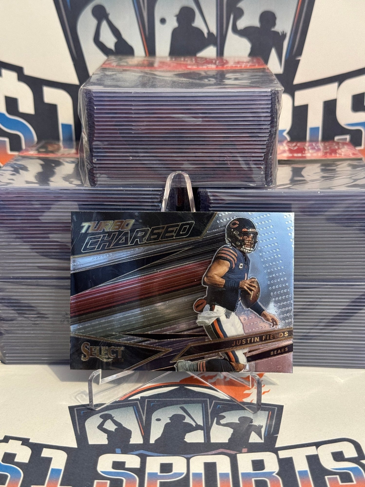 2022 Panini Select (Turbocharged) Justin Fields #TUR-2