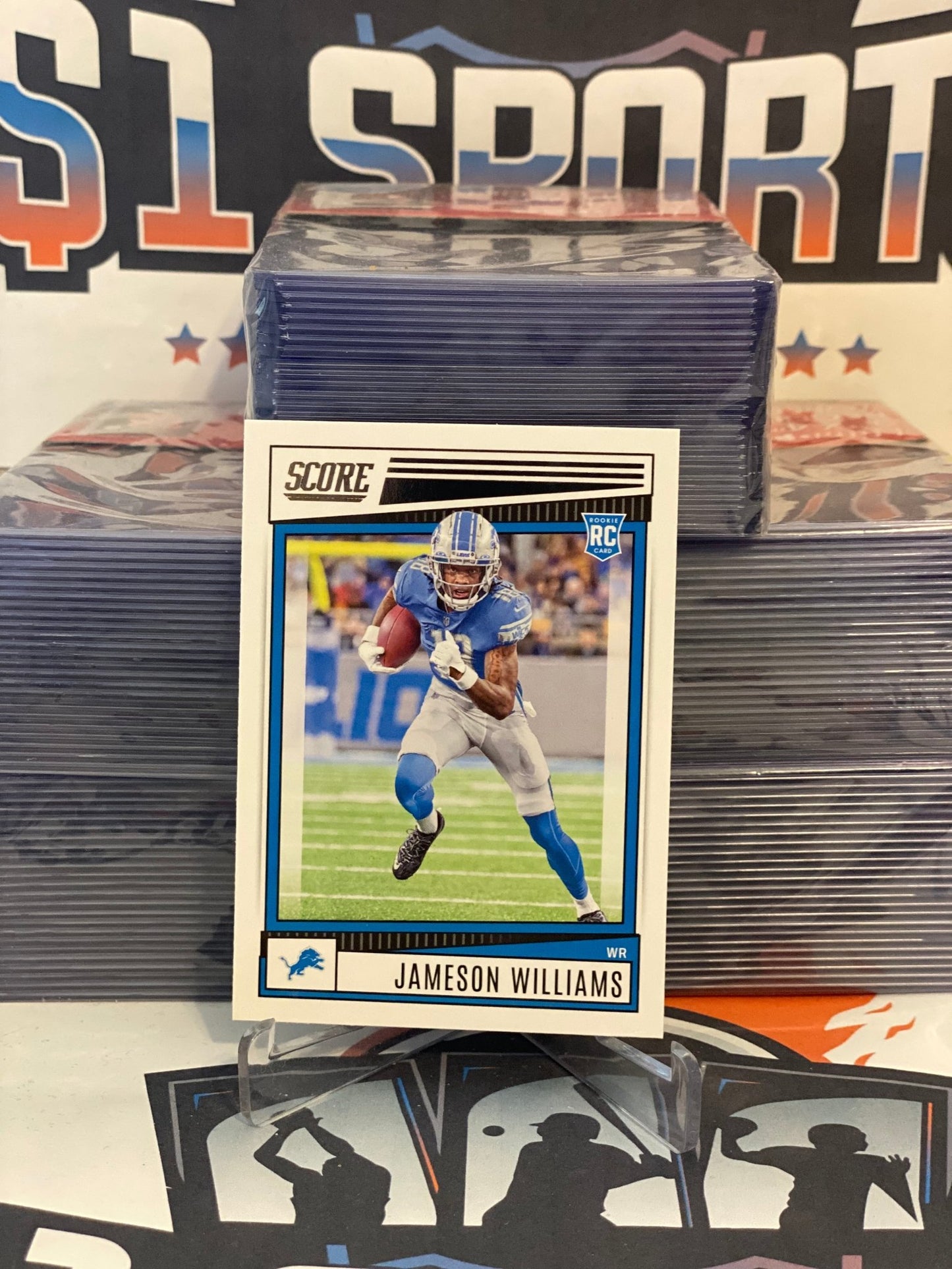 2022 Score Jameson Williams Rookie #377