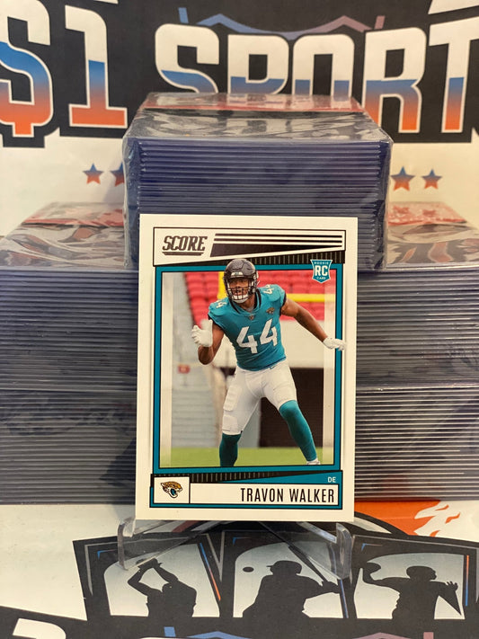 2022 Score Travon Walker Rookie #340