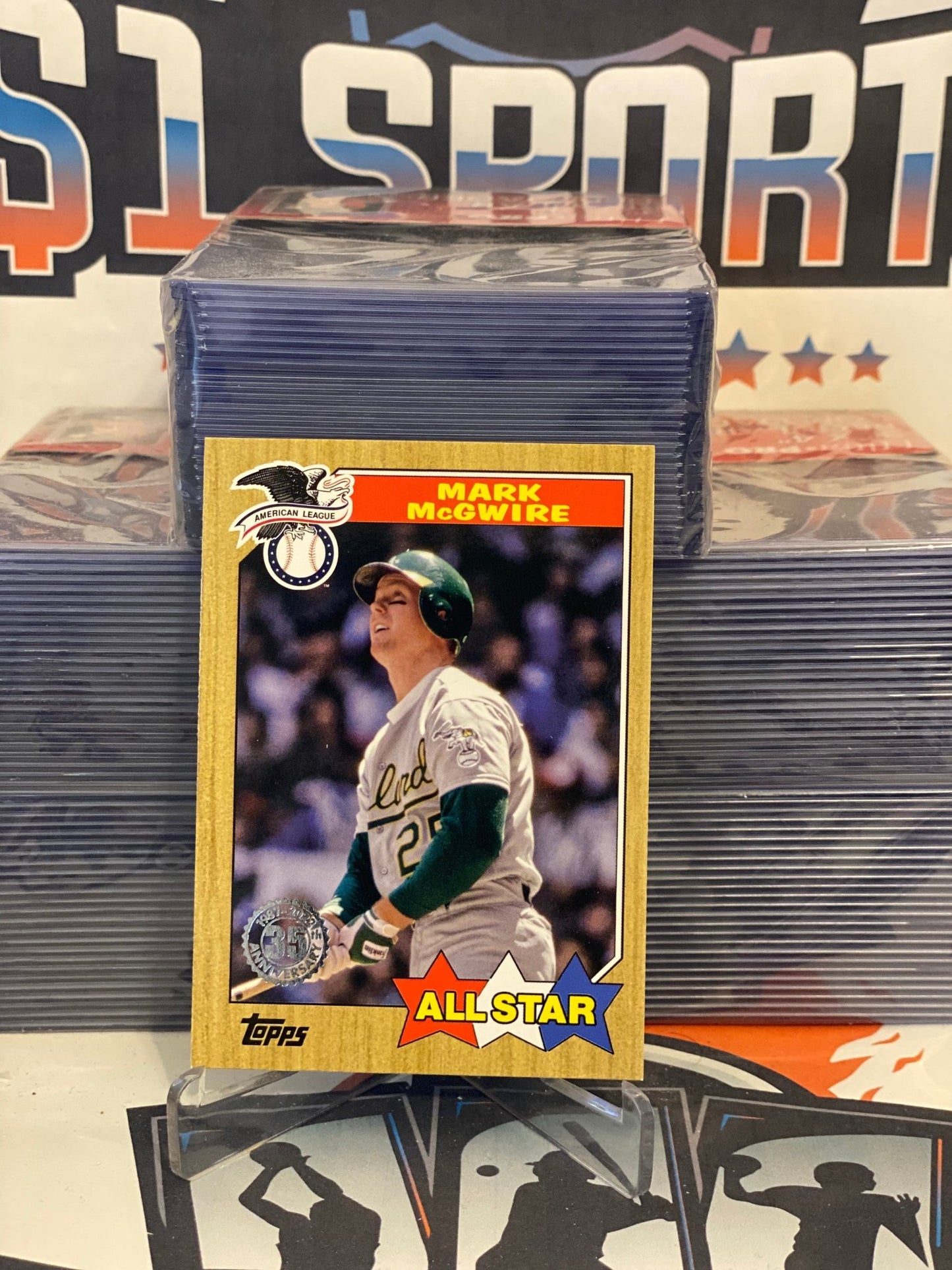 2022 Topps (1987 Topps All-Star) Mark McGwire #87AS-8