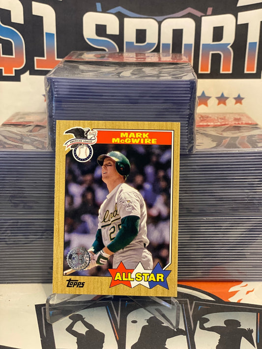 2022 Topps (1987 Topps All-Star) Mark McGwire #87AS-8