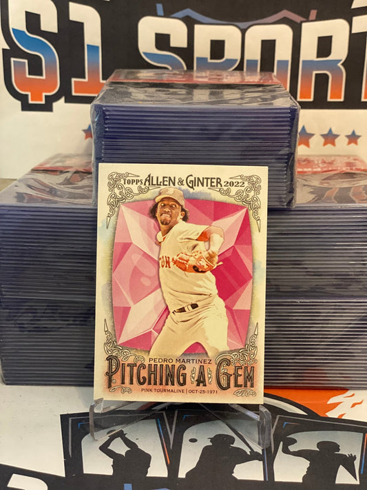 2022 Topps Allen & Ginter (Pitching A Gem) Pedro Martinez #PAG-20