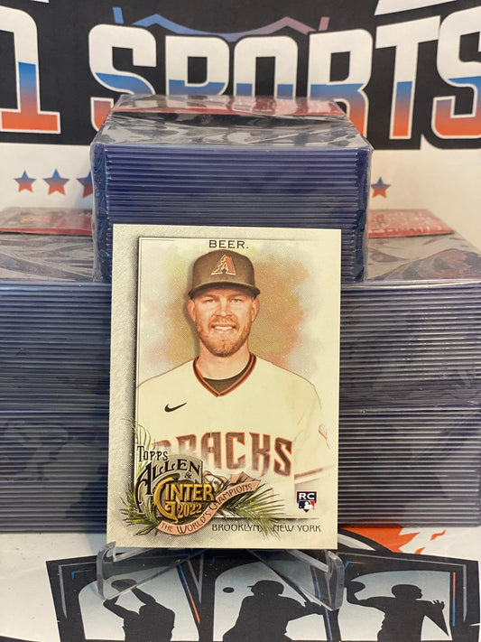2022 Topps Allen & Ginter Seth Beer Rookie #162