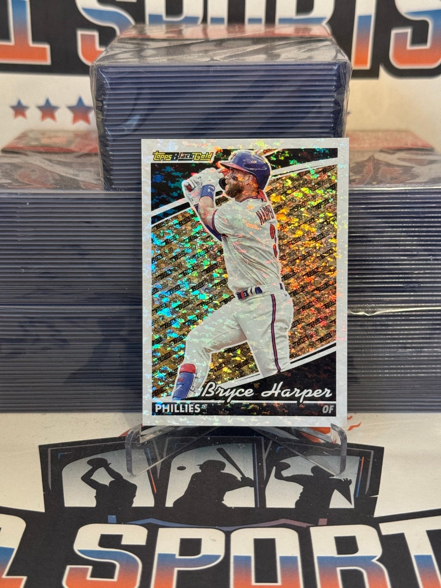 2022 Topps (Black Gold) Bryce Harper #BG-19