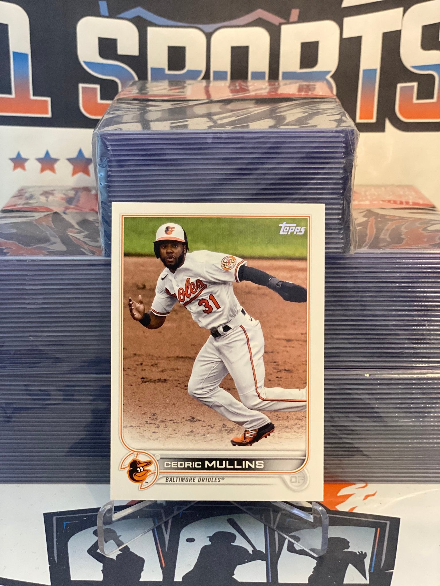 2022 Topps Cedric Mullins #94 Baltimore Orioles