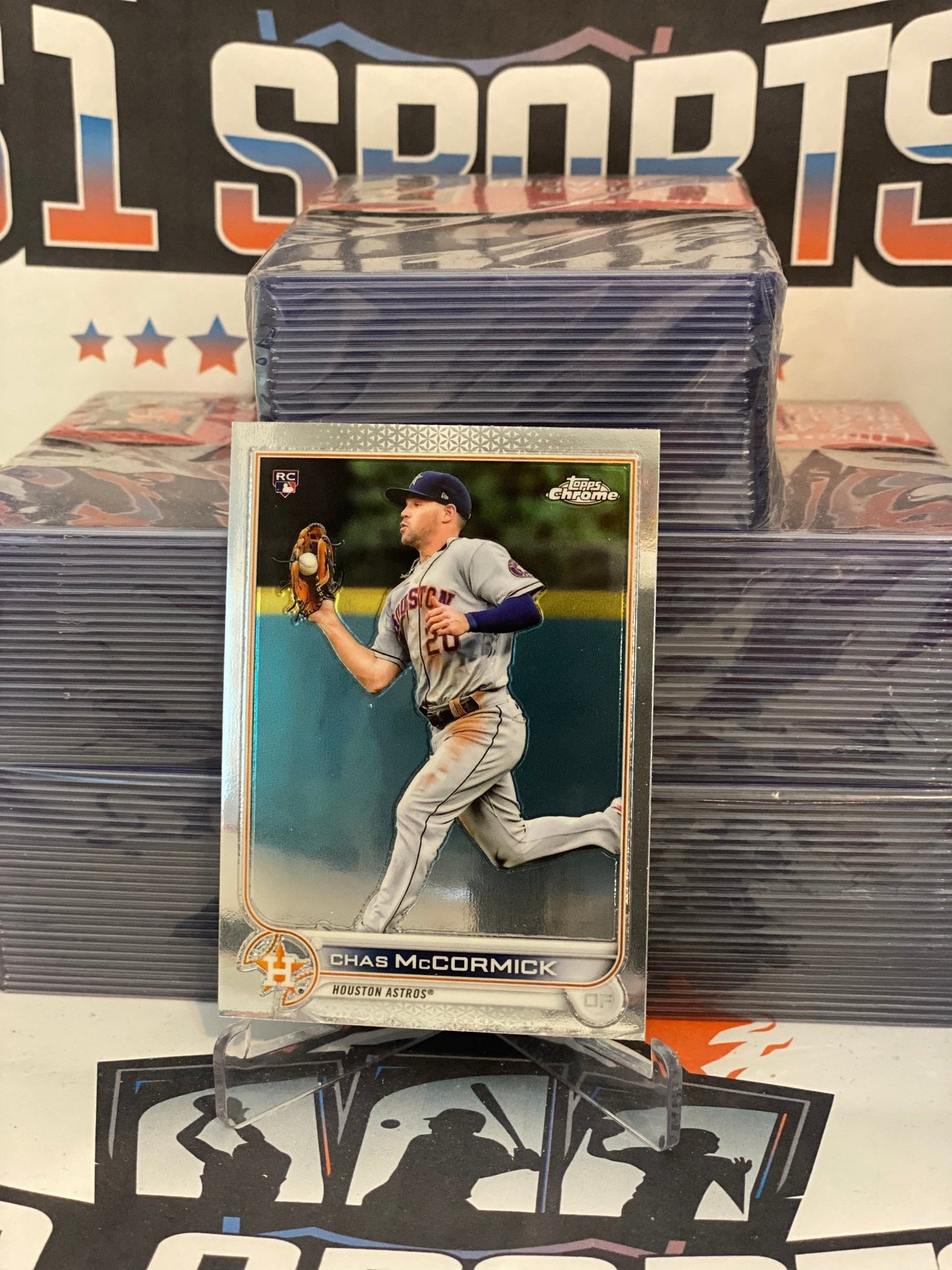 2022 Topps Chrome Chas McCormick Rookie #43