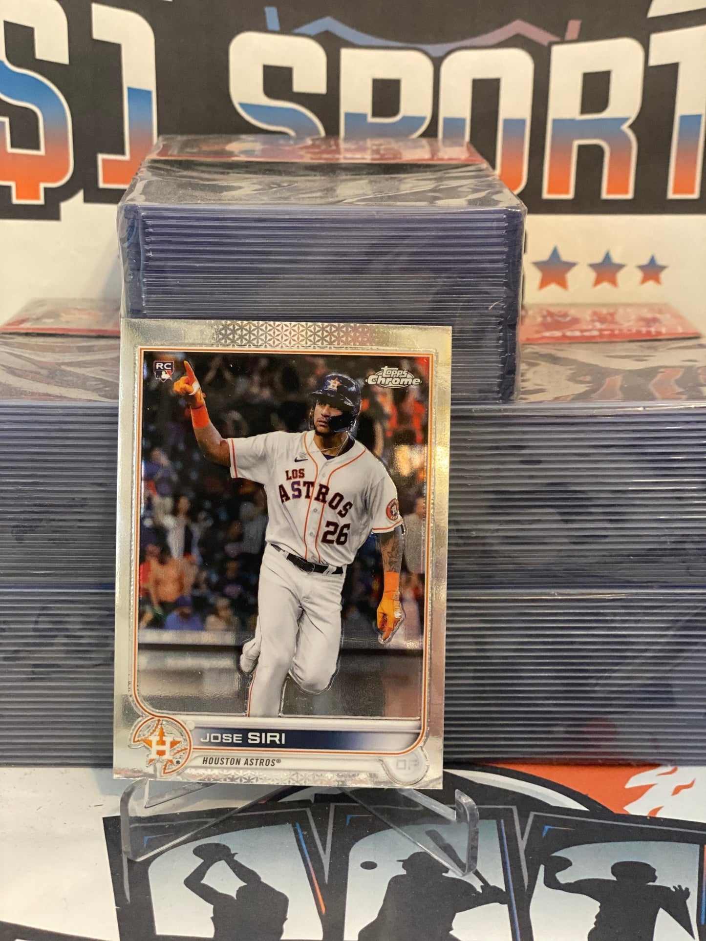 2022 Topps Chrome Jose Siri Rookie #204