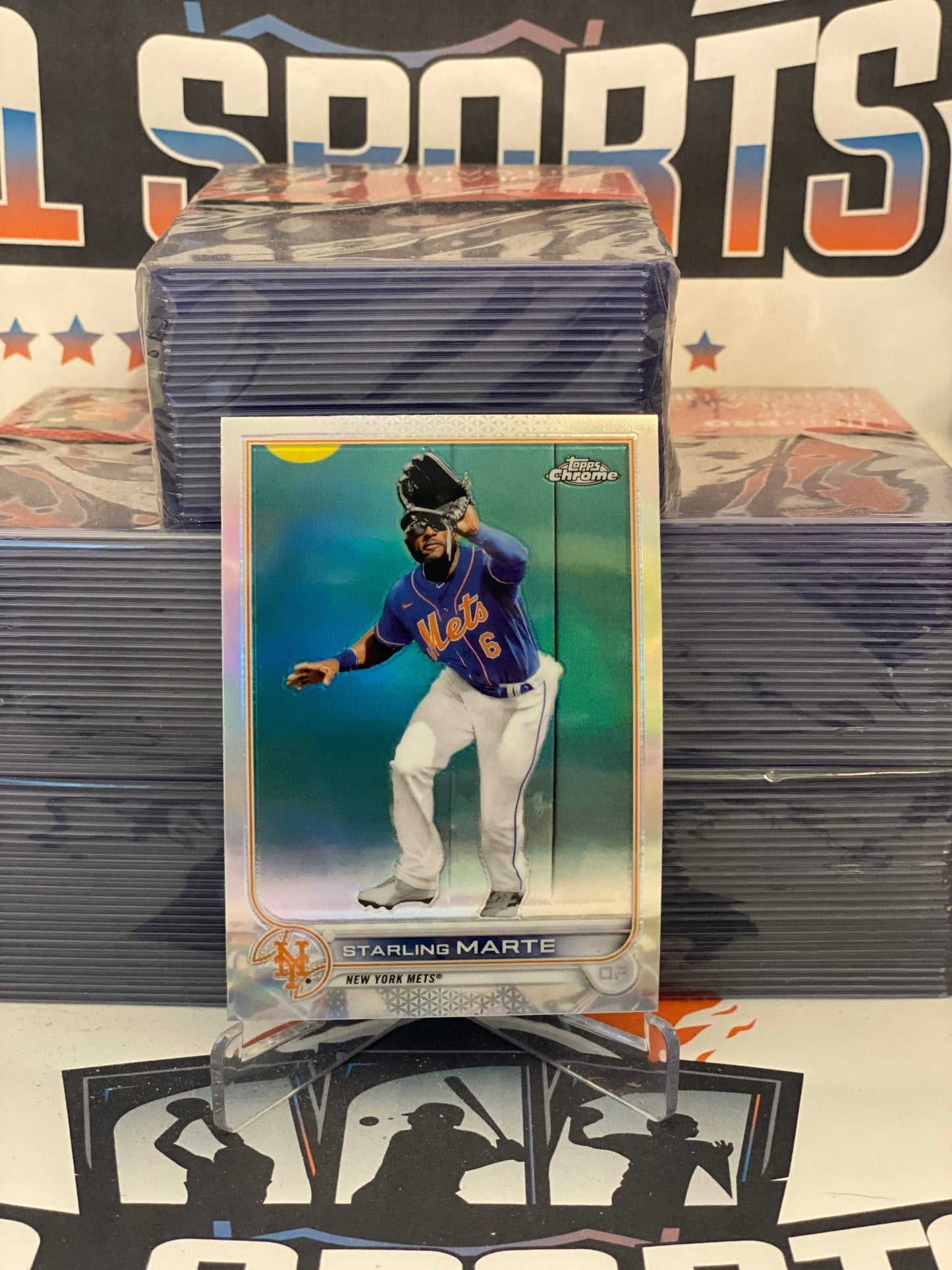 2022 Topps Chrome (Refractor) Starling Marte #132