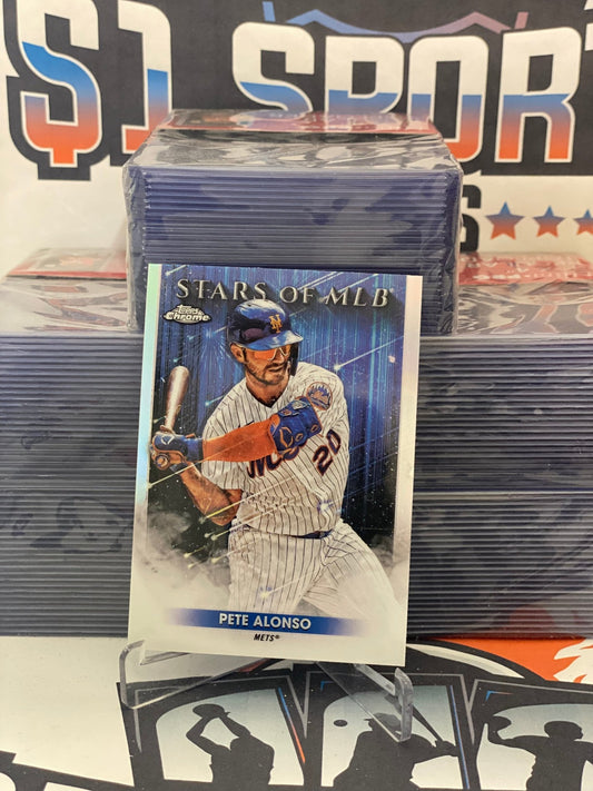 2022 Topps Chrome (Stars of MLB) Pete Alonso #SMLBC-25