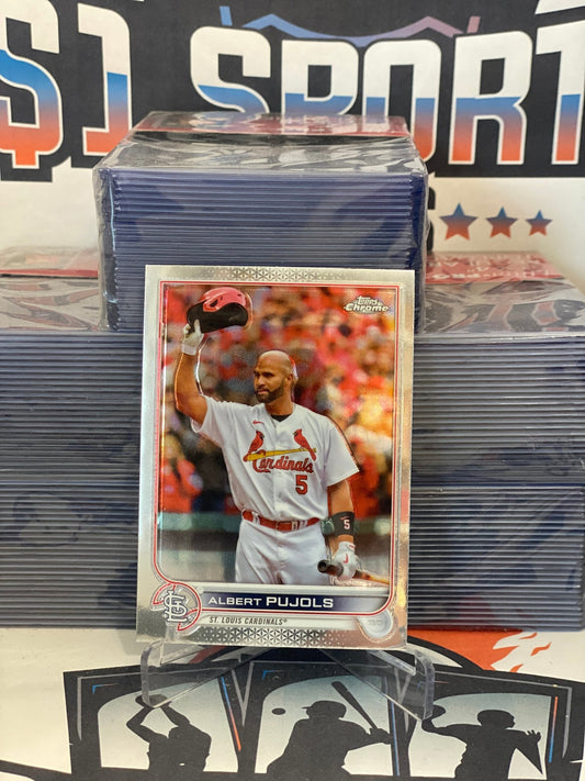 2022 Topps Chrome Update Albert Pujols #US50