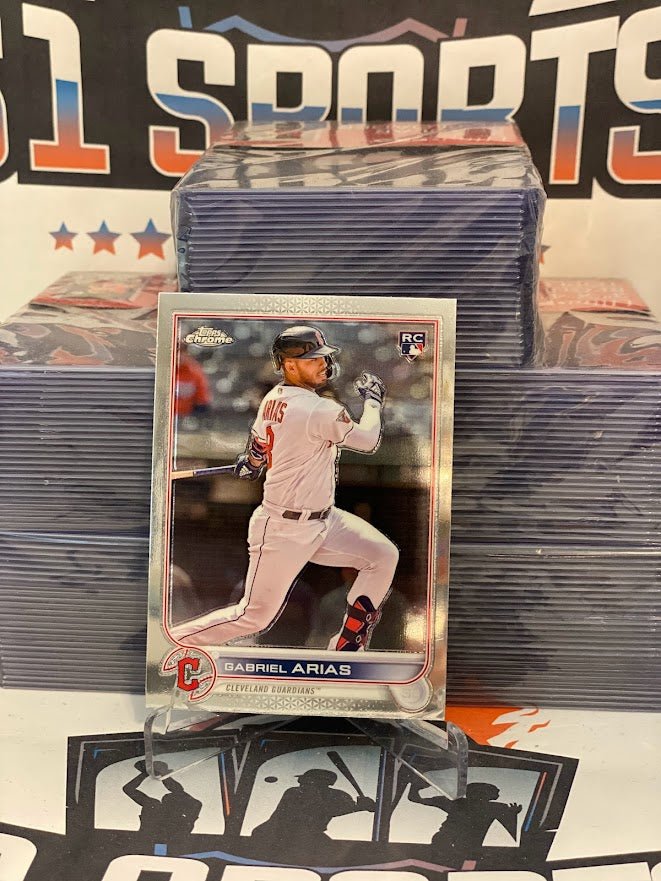 2022 Topps Chrome Update Gabriel Arias Rookie #USC131