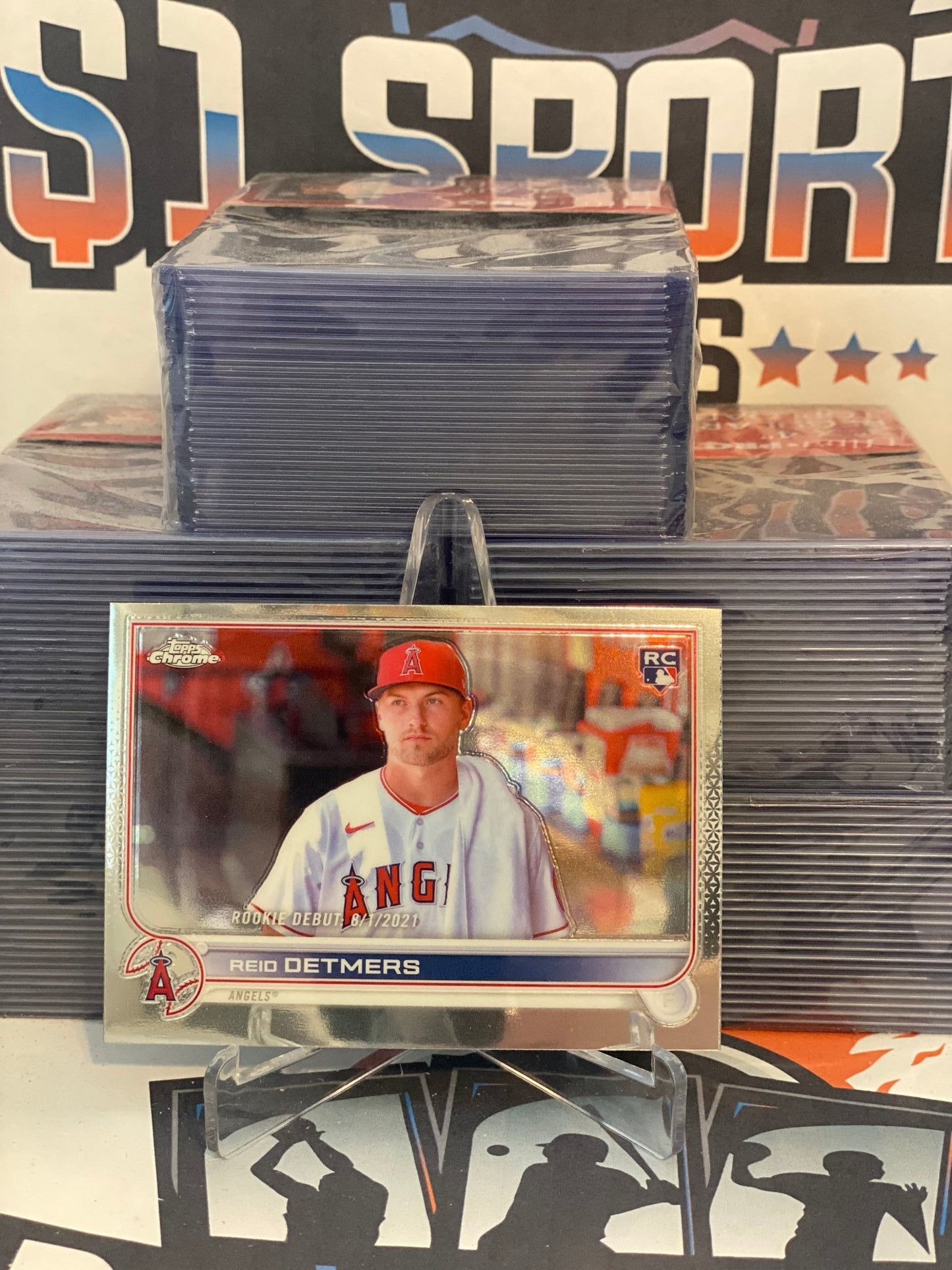 2022 Topps Chrome Update (MLB Debut) Reid Detmers #USC90