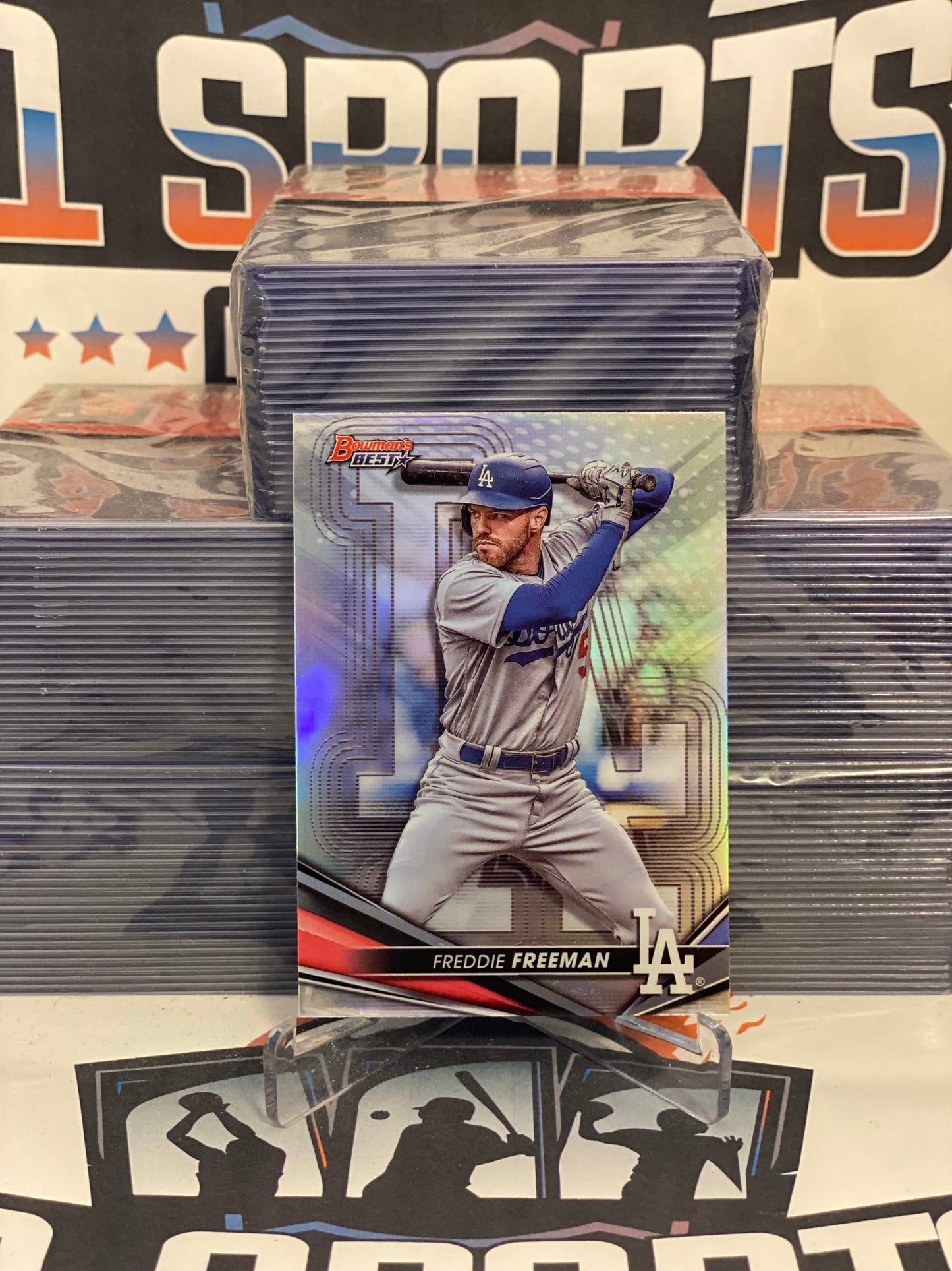 2022 Topps Finest (Refractor) Freddie Freeman #37