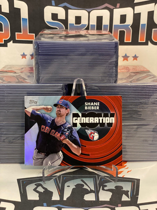 2022 Topps (Generation Now) Shane Bieber #GN-13
