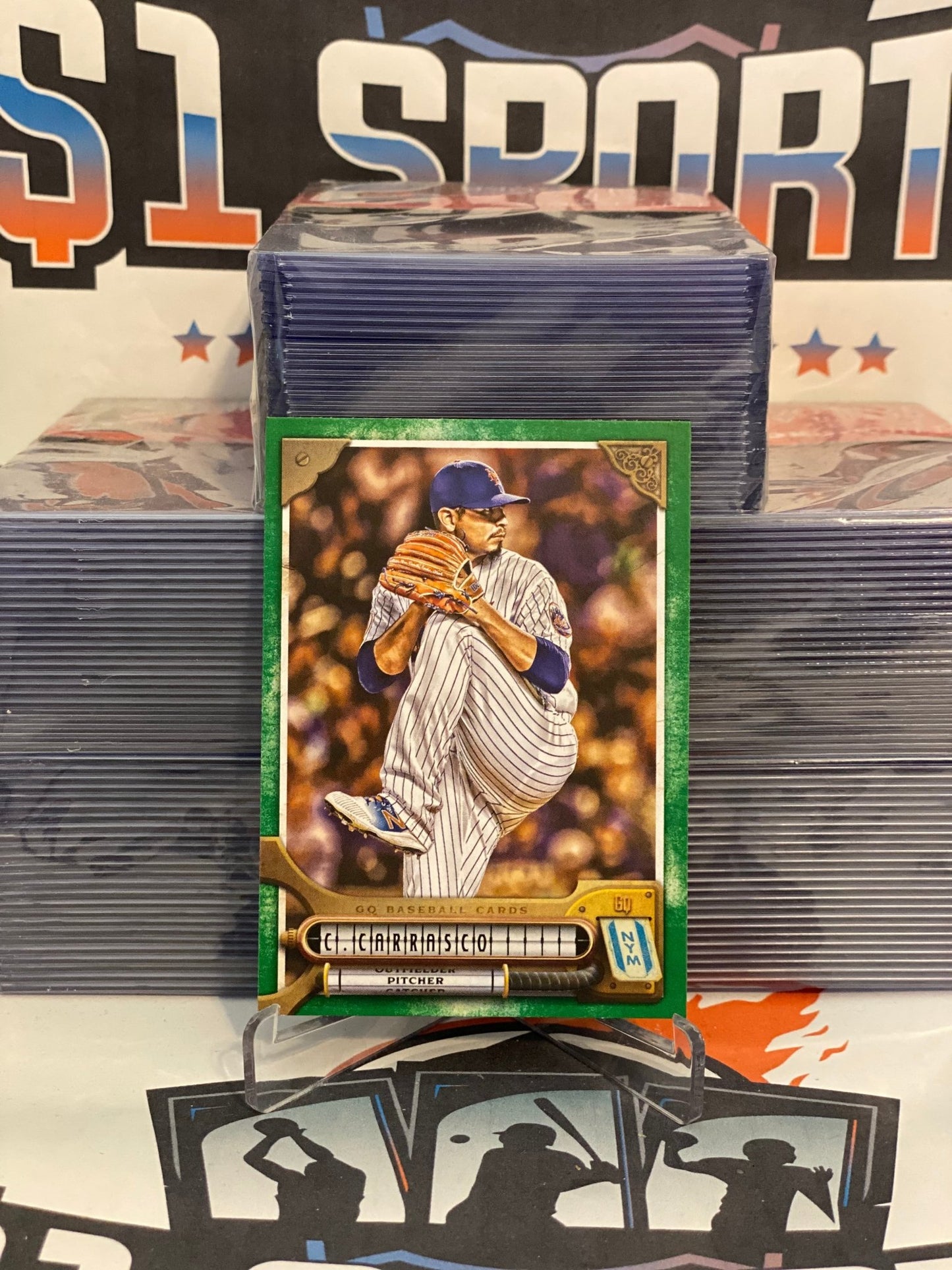 2022 Topps Gypsy Queen (Green) Carlos Carrasco #147