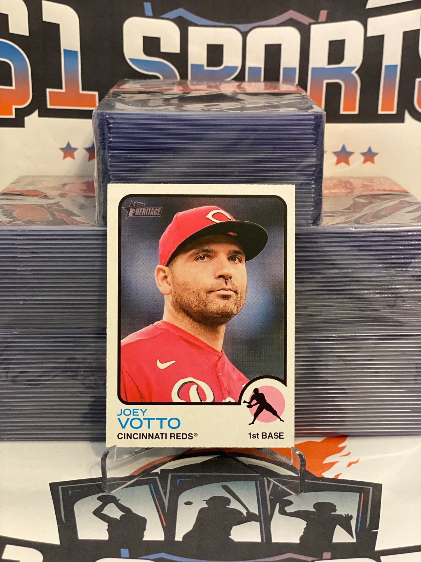 2022 Topps Heritage Joey Votto #52