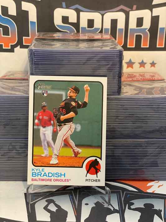 2022 Topps Heritage Kyle Bradish Rookie #642