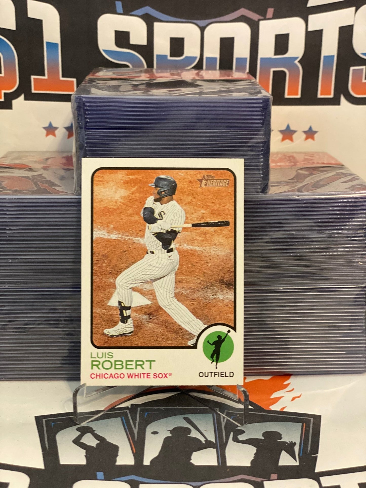 2022 Topps Heritage Luis Robert #295
