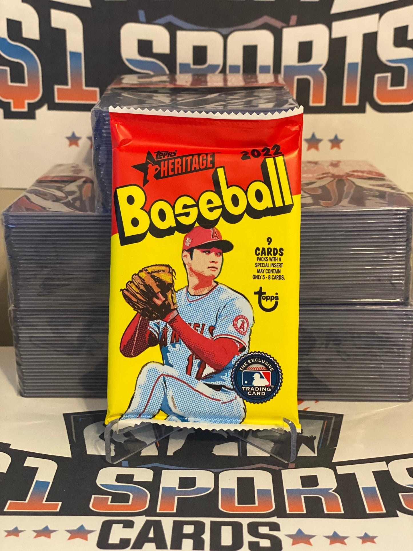 2022 Topps Heritage MLB Baseball Retail Pack