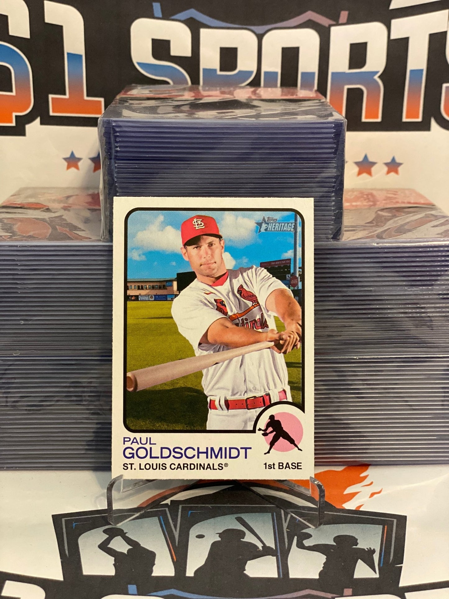 2022 Topps Heritage Paul Goldschmidt #238