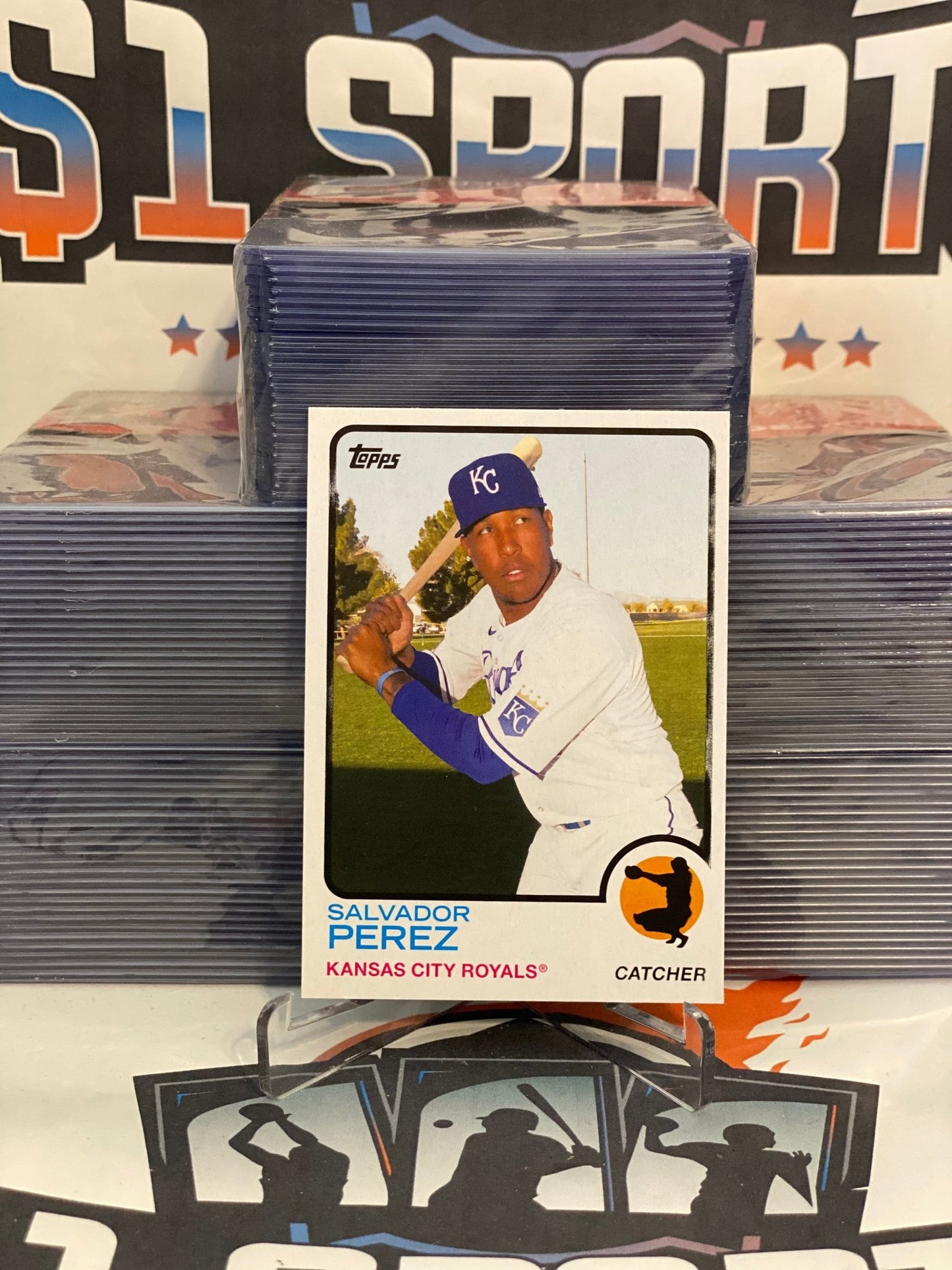 2022 Topps Heritage Salvador Perez #117