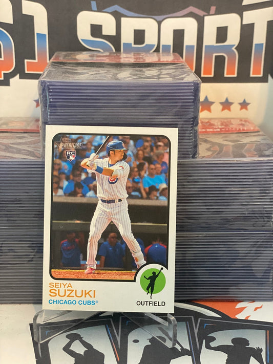 2022 Topps Heritage Seiya Suzuki Rookie #505