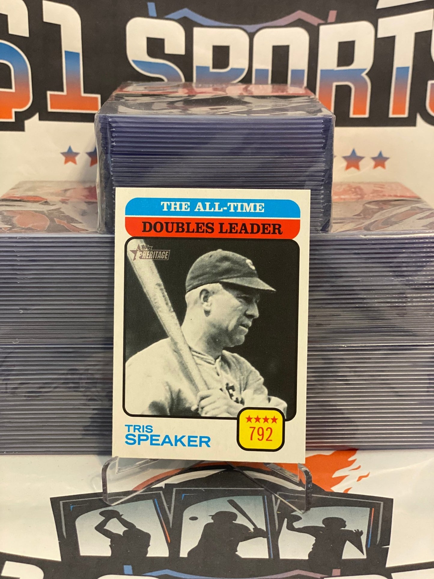 2022 Topps Heritage (The All-Time) Tris Speaker #476