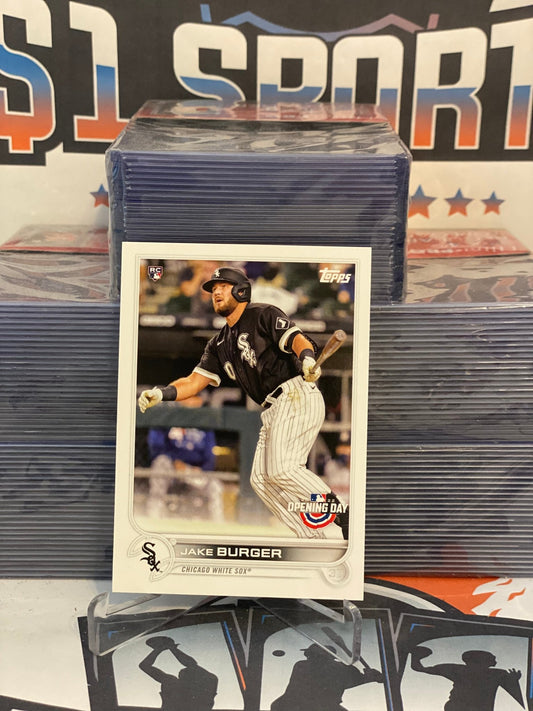 2022 Topps Opening Day Jake Burger Rookie #141