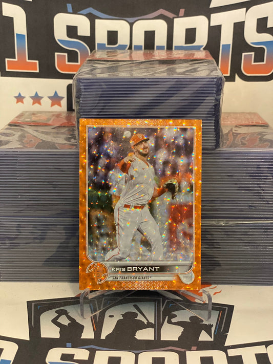 2022 Topps (Orange Foil 135/299) Kris Bryant #86