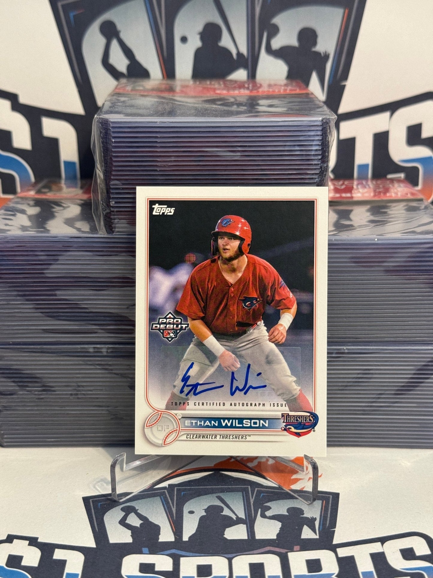 2022 Topps Pro Debut (Auto) Ethan Wilson #PD-39