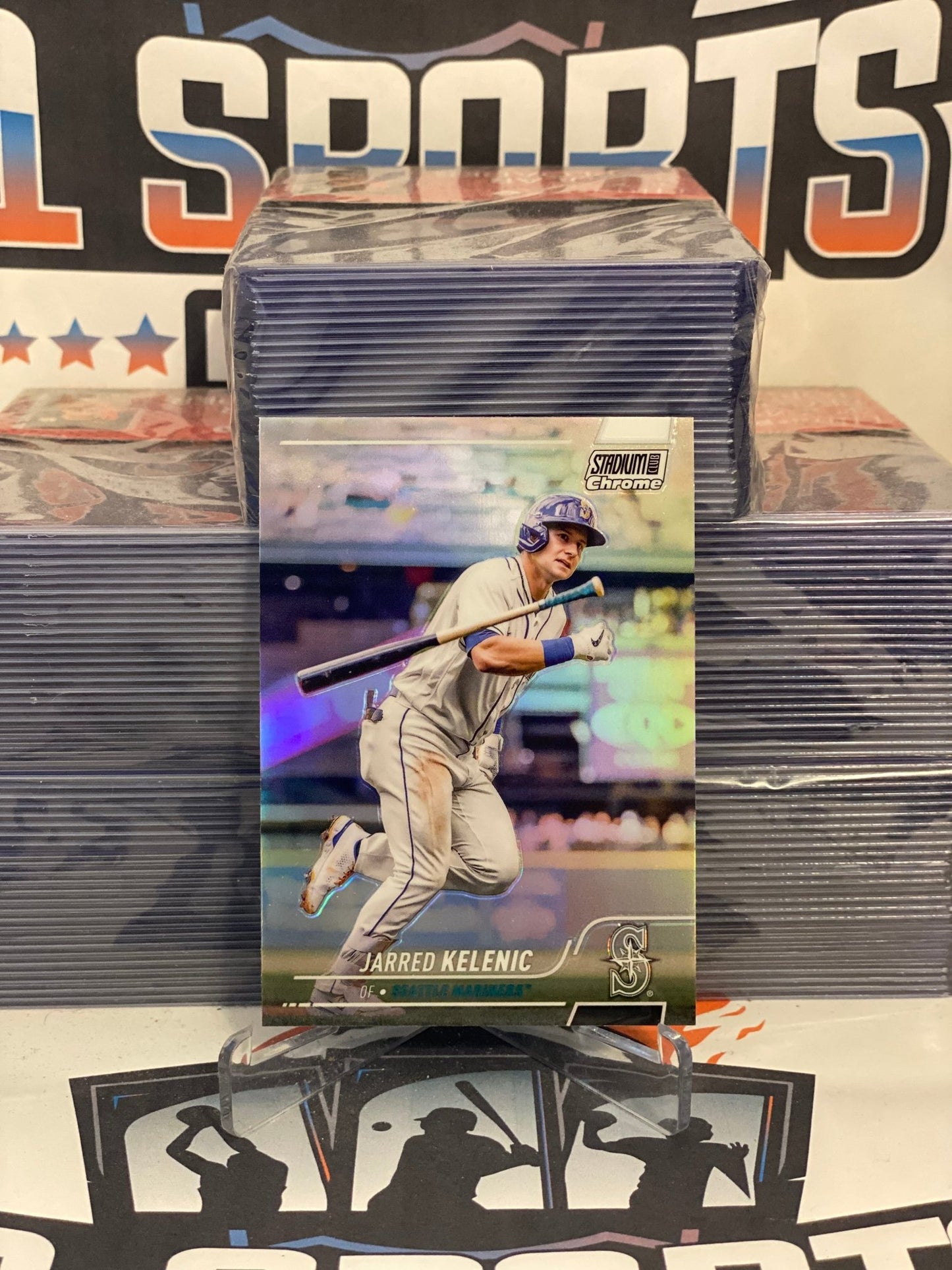 2022 Topps Stadium Club Chrome (Refractor) Jarred Kelenic #199